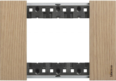 Дуб Рамка итальянский стандарт 3 мод Bticino LivingNow Bticino Living now KA4803LM