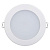 Светильник Downlight LED SMD круглый D=130(105)мм, 7W 4000K 570Lm, IP20 белый IEK ДВО1602 
