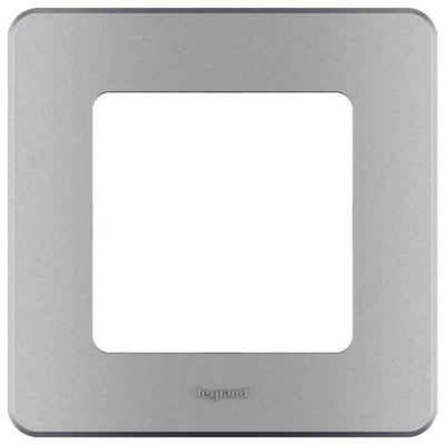 Рамка декоративная универсальная, 1 пост, Legrand Inspiria Алюминий Legrand Inspiria 673932