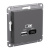 SE AtlasDesign Розетка USB Базальт A+С 5В/24А 2х5В/12А механизм Systeme Electric AtlasDesign ATN001439