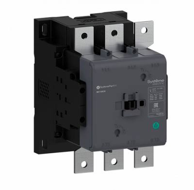 Systeme Electric MC1G Контактор 3P 500A 2НО+2НЗ AC/DC 100-250V 50/60ГЦ Systeme Electric SystemePact M MC1G500KUE