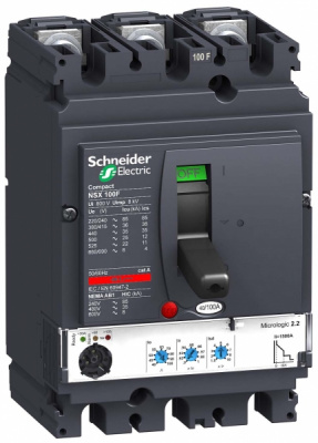 Автоматический выключатель 3P 100A 25kA Schneider Electric Compact NSX Schneider Electric Compact NSX LV429775