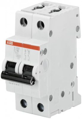 Автоматический выключатель 2P 4A (K) 10kA ABB S202M ABB S200M 2CDS272061R0337