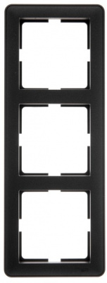 Рамка 3-постовая Wessen 59 Черный бархат Wessen Wessen 59 KD-3-68