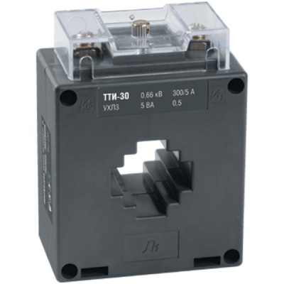 Трансформатор тока ТТИ-30 250/5A 10ВА класс 0,5 IEK IEK ТТИ-30 ITT20-2-10-0250