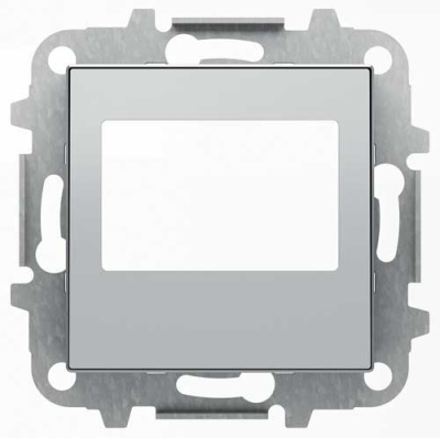 Накладка FM-радио цифрового/ блока ДУ ABB NIE Sky Серебристый алюминий 8568 PL ABB Sky 2CLA856800A1301