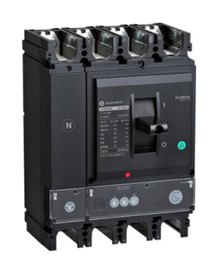 Автомат SYSTEMEPACT CCB400 150KA 4P4D S2.3 400A рычаг Systeme Electric Systeme Electric  SPC400L40023L4DF
