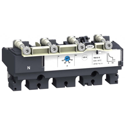 Расцепитель магнитотермический TM63G 4P 4d Schneider Electric Compact/VigiCompact NSX100-250 Schneider Electric Compact NSX LV429162