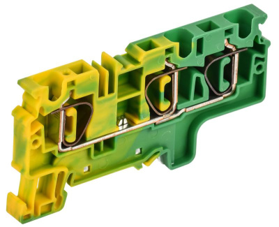 ARMAFIX Клемма пруж. CX6-3 PE 6мм2 3-конт. зазем. IEK IEK ARMAFIX AF-CT41-00-3-K52-006