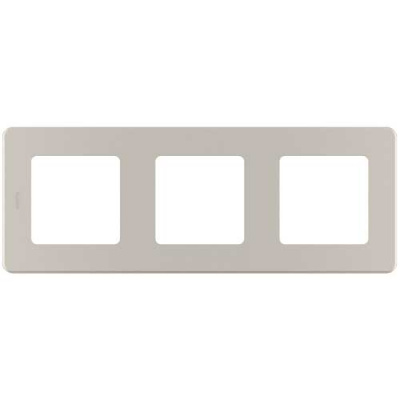 Рамка декоративная универсальная, 3 поста, Legrand Inspiria Шампань Legrand Inspiria 673958