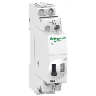 Реле импульсное iTL16A 1НО 24В АС 50-60Гц 12В DC Schneider Electric Acti 9 Schneider Electric  A9C30111