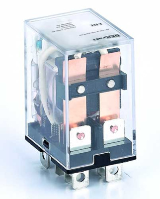 Реле промежуточное 2 конт. с LED инд. 10А 6В DC DEKraft ПР-102 DEKraft ПР-102 23902DEK