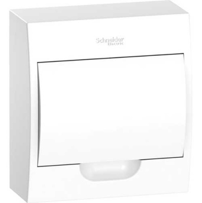 Easy9 корп. нав. с белой дв. 1ряд/8мод Schneider Electric Systeme Electric  EZ9E108P2SRU