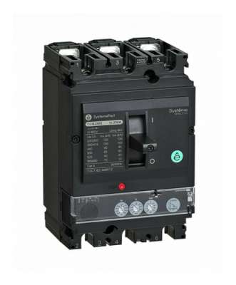 Автомат SYSTEMEPACT CCB160 50KA 4P4D S2.2 160A рычаг LV431876 Systeme Electric Systeme Electric  SPC160N16022L4DF