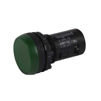 Osmoz индикаторная лампа моноблочная 230В зеленая Legrand Legrand  024612