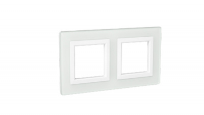 Рамка из натурального стекла, "Avanti", белая, 4 модуля DKC DKC Avanti 4400824DKC