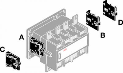 Шина соединительная LY140 для контакторов AF116-AF146 ABB ABB  1SFN074203R1000