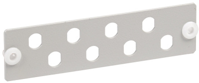 Панель для 8-ми оптических адаптеров, FC или ST в 19" кросс ITK ITK  FOBX-P8-FX