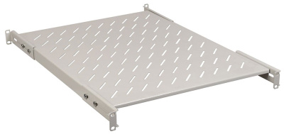 19" Полка стационарная усиленная глубиной 600мм, серая ITK ITK  FS35-600MP