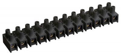 Колодка клеммная винтовая 6-16мм2, полистирол / черный IEK ЗВИ60 IEK ЗВИ UZV5-060-16