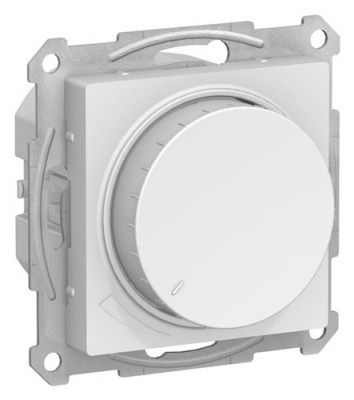 SE AtlasDesign Светорегулятор (диммер) повор-нажим Лотос LED RC 400Вт механизм Systeme Electric AtlasDesign ATN001323