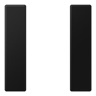 Набор накладок 1 группа для модулей F50 Jung Черный матовый Jung A серия A501TSASWM