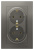 Розетка двойная с заземлением 16A в сборе Schneider Electric AtlasDesign Сталь Systeme Electric AtlasDesign ATN000924