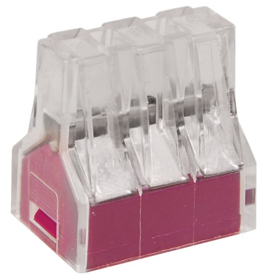 Клемма, 6 контактов, 0.08-4мм2 фиолетовый IEK СМК 773-326 IEK СМК UKZ-001-326
