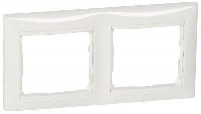 Рамка 2-постовая горизонтальная Legrand Valena Белый Legrand Valena 774452