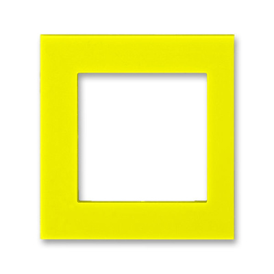 Сменная панель внешняя на многопостовую рамку жёлтый ABB Levit ABB Levit 2CHH010250A8064