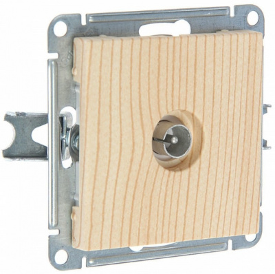 Розетка TV оконечная Wessen 59 Сосна Wessen Wessen 59 RTS-151-7-86