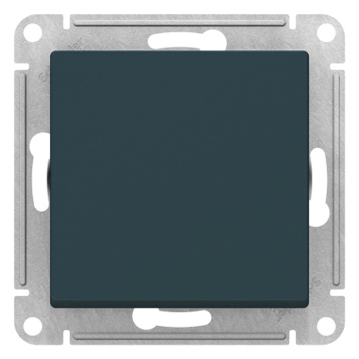 Переключатель 1-клавишный сх.6 10AX механизм Schneider Electric AtlasDesign Изумруд Systeme Electric AtlasDesign ATN000861