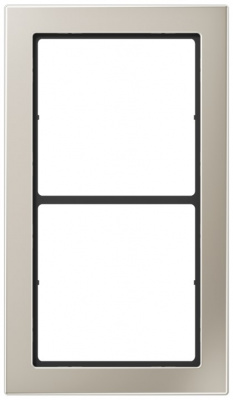 Рамка 2-постовая Jung FD-design Cталь Jung LS серия FDES2982