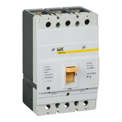 Автоматический выключатель IEK ВА44-39 3P 500A 35kA  IEK ВА44-39 SVT50-3-0500-35