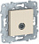Розетка TV одиночная Schneider Electric Unica New Бежевый