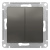 Переключатель 2-клавишный сх.6 10AX механизм Schneider Electric AtlasDesign Сталь Systeme Electric AtlasDesign ATN000965