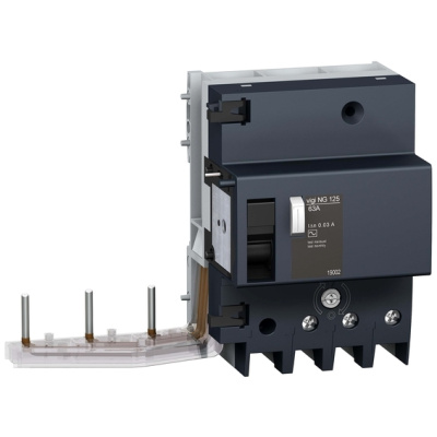 Блок дифф. защ. Vigi NG125 3П 63A 30mA AC Schneider Electric Schneider Electric  19002