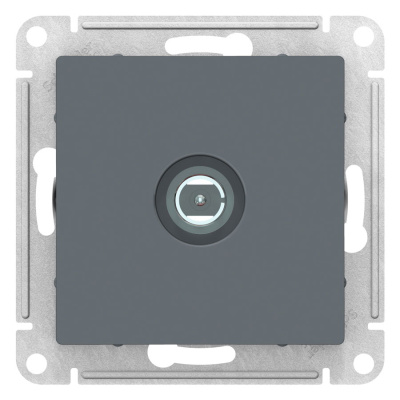 Розетка TV одиночная Schneider Electric AtlasDesign Грифель Systeme Electric AtlasDesign ATN000793