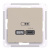 SE AtlasDesign Розетка USB высокоскор.заряд. Песочный тип-С 65Вт QC PD механизм Systeme Electric AtlasDesign ATN001227