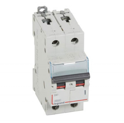 Автоматический выключатель 2P 0,5A D 6kA Legrand DX3 Legrand DX3 408022
