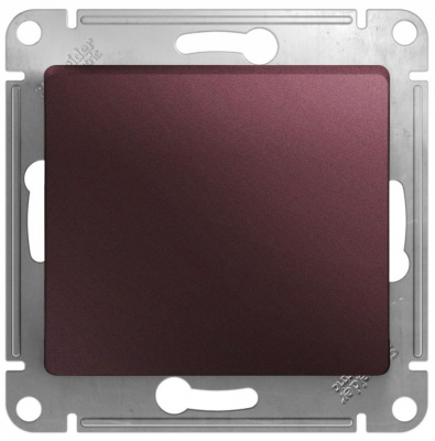 Переключатель перекрестный (схема 7) 10AX механизм Systeme Electric Glossa Баклажановый Systeme Electric Glossa GSL001171