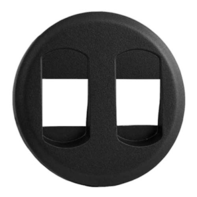 Накладка розетки акустической двойной Legrand Celiane Графит Legrand Celiane 067814