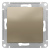 Переключатель 1-клавишный сх.6 10AX механизм Schneider Electric AtlasDesign Шампань Systeme Electric AtlasDesign ATN000561