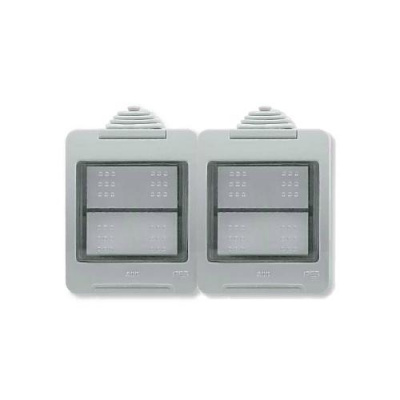 Коробка IP55 для открытой установки на 4 модуля ABB NIE Zenit N3292 ABB Zenit 2CLA329200N1101