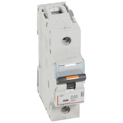 Автоматический выключатель 1P 25 A D 25kA Legrand DX3 Legrand DX3 409809