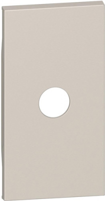 Песочный Лицевая панель для TV розеток и каб выводов с 1 отверстием 2 мод Bticino LivingNow Bticino Living now KM08M2