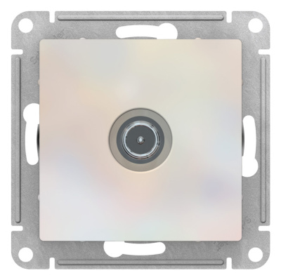 Розетка TV проходная 4DB механизм Schneider Electric AtlasDesign Жемчуг Systeme Electric AtlasDesign ATN000492
