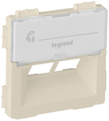 Накладка розетки информационной 2-ой Rutenbeck Legrand Valena Life Слоновая кость Legrand Valena Life 755381