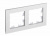 Рамка 2-постовая мрамор Schneider Electric AtlasDesign Nature Крем Роял Systeme Electric AtlasDesign Nature ATN343102