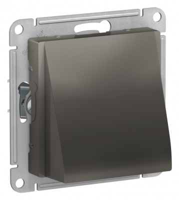 Вывод кабеля механизм Schneider Electric AtlasDesign Сталь Systeme Electric AtlasDesign ATN000999